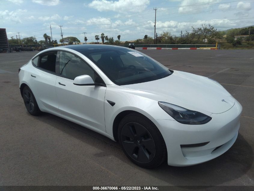 2021 TESLA MODEL 3 STANDARD RANGE PLUS - 5YJ3E1EA8MF977464