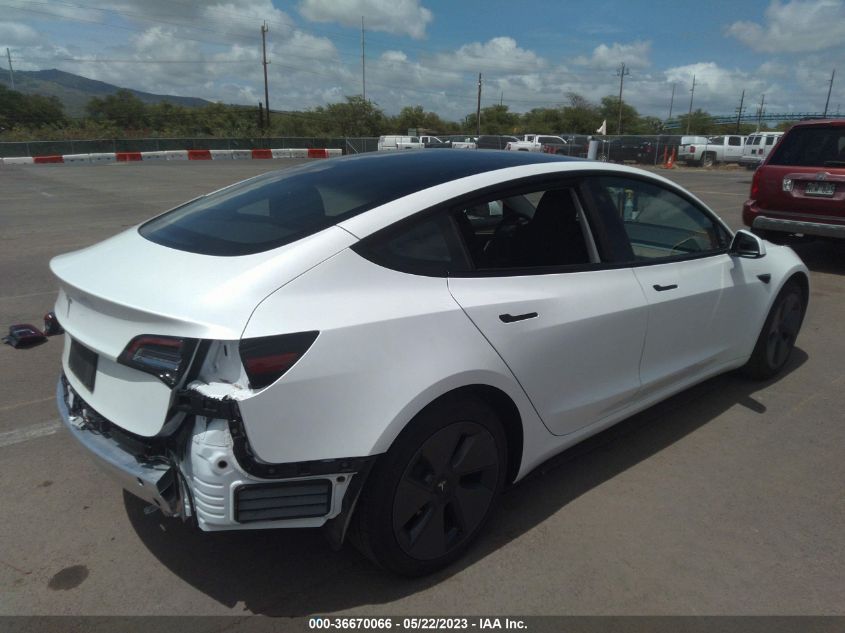 2021 TESLA MODEL 3 STANDARD RANGE PLUS - 5YJ3E1EA8MF977464