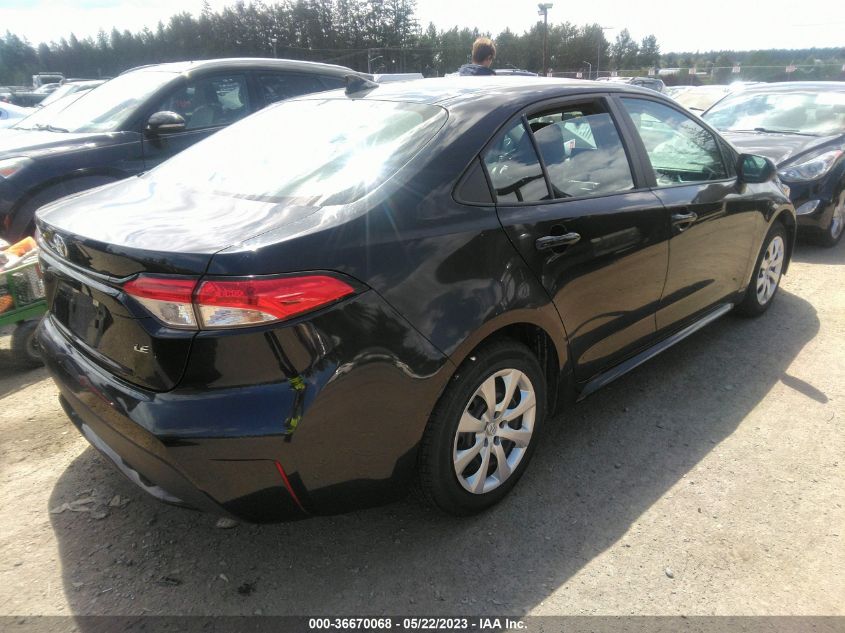 2021 TOYOTA COROLLA LE - 5YFEPMAE4MP188035