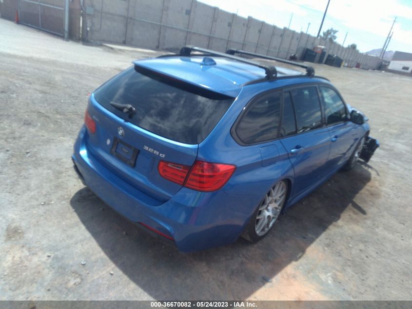 2015 BMW 3 SERIES 328D XDRIVE - WBA3K5C50FK301082