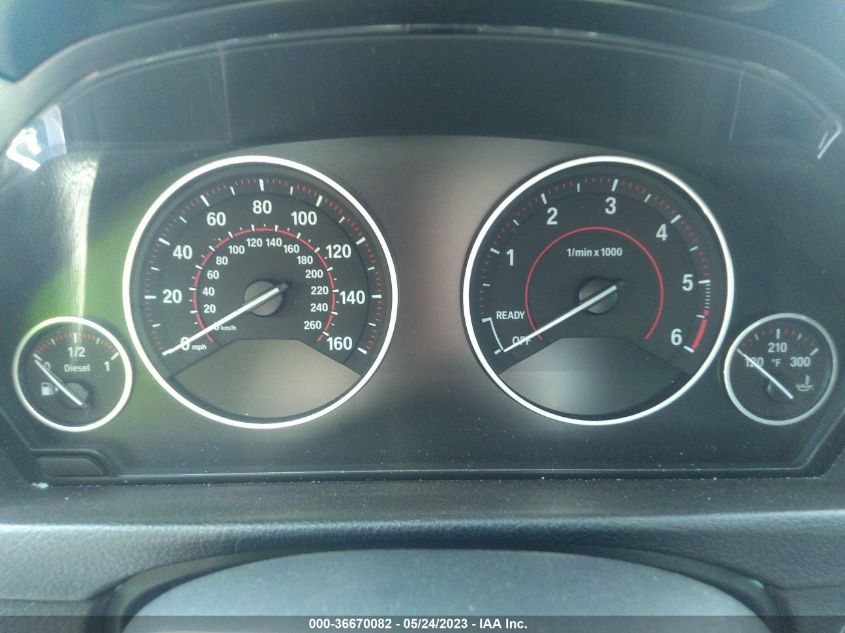 2015 BMW 3 SERIES 328D XDRIVE - WBA3K5C50FK301082