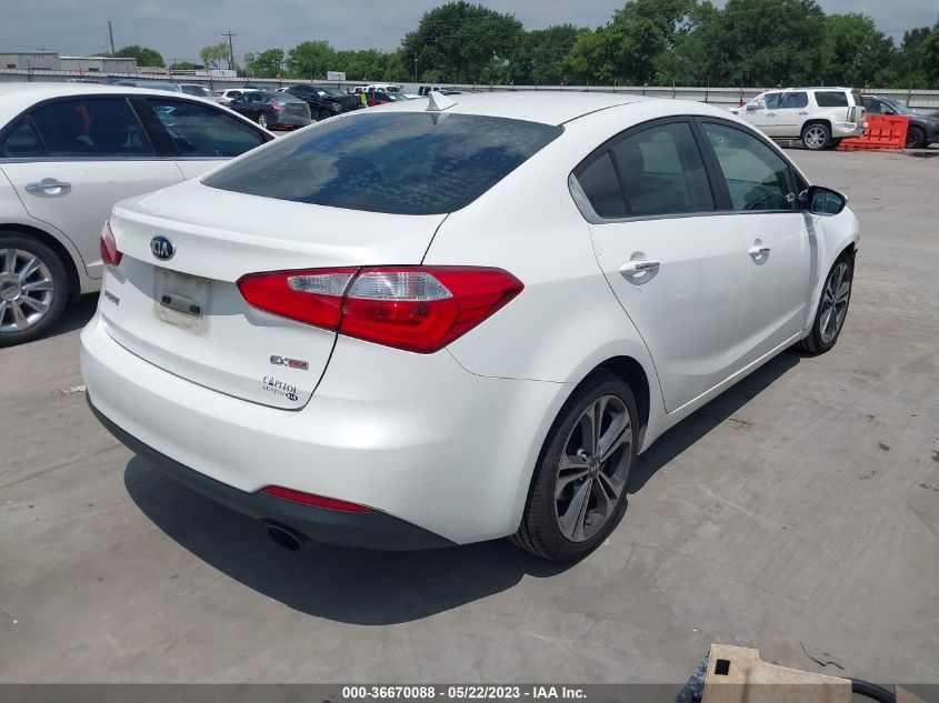 2016 KIA FORTE EX - KNAFZ4A89G5448405