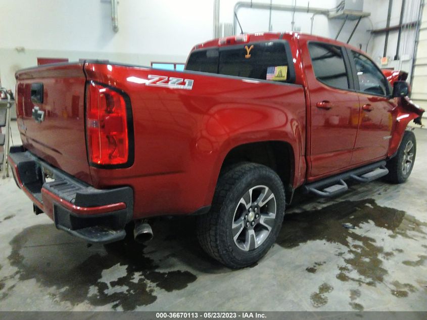 2016 CHEVROLET COLORADO 4WD Z71 - 1GCGTDE3XG1156132