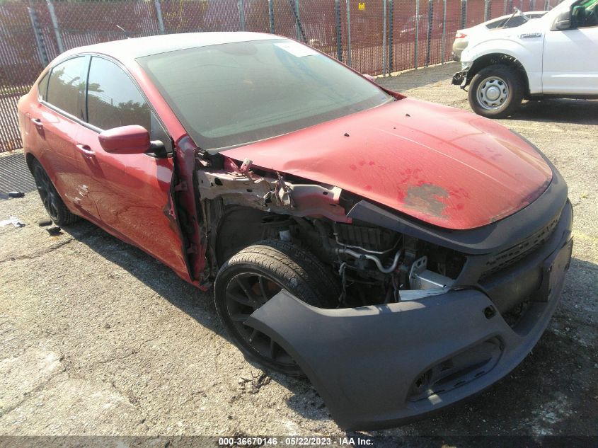 2013 DODGE DART SXT - 1C3CDFBA3DD267825