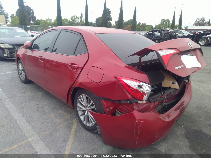2015 TOYOTA COROLLA L/LE/S/S PLUS/LE PLUS - 5YFBURHE7FP253509