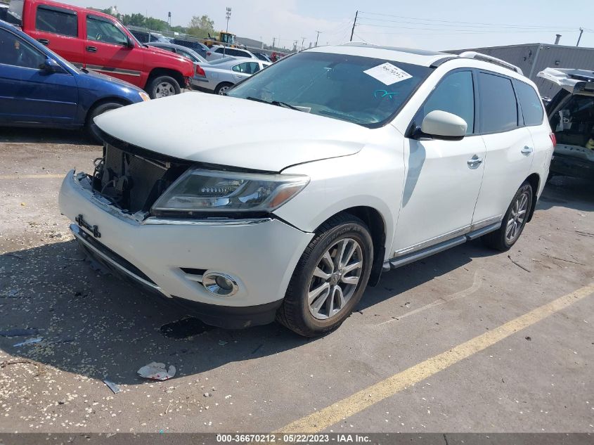 2013 NISSAN PATHFINDER SL - 5N1AR2MM5DC613797