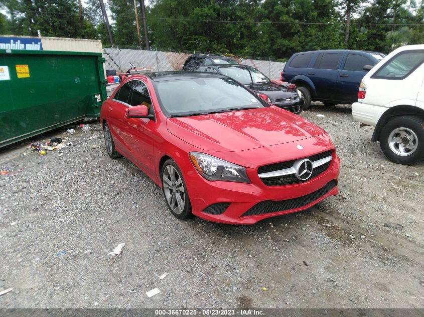 2014 MERCEDES-BENZ CLA-CLASS CLA 250 - WDDSJ4EBXEN046619