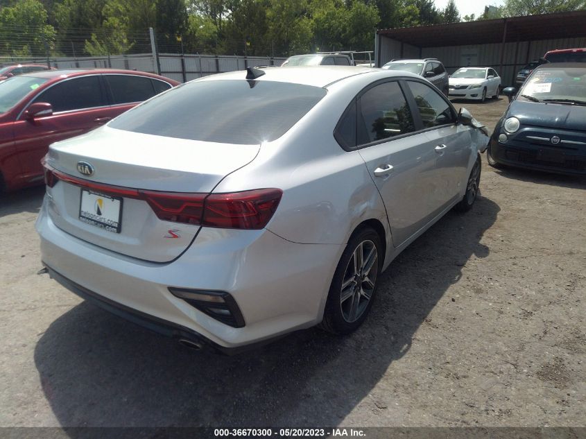 2019 KIA FORTE S - 3KPF34AD3KE035930