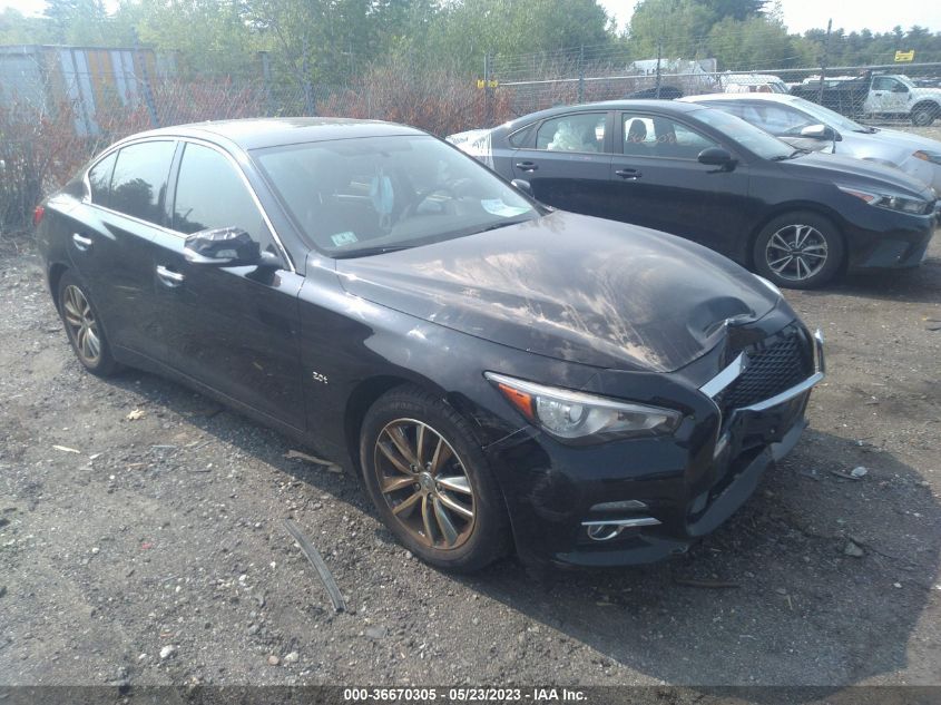 2017 INFINITI Q50 2.0T PREMIUM - JN1CV7AR7HM680216