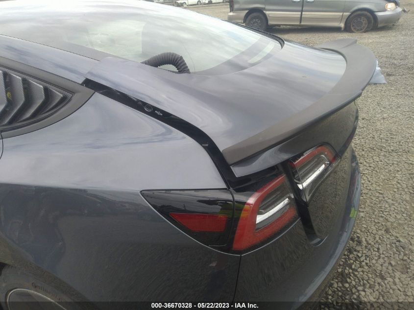 2022 TESLA MODEL 3 LONG RANGE - 5YJ3E1EB0NF245985