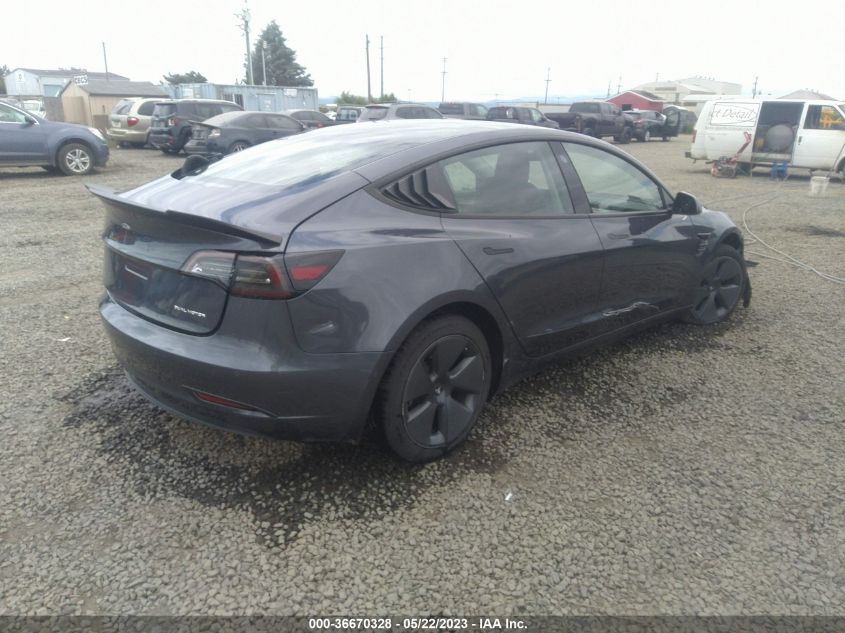 2022 TESLA MODEL 3 LONG RANGE - 5YJ3E1EB0NF245985