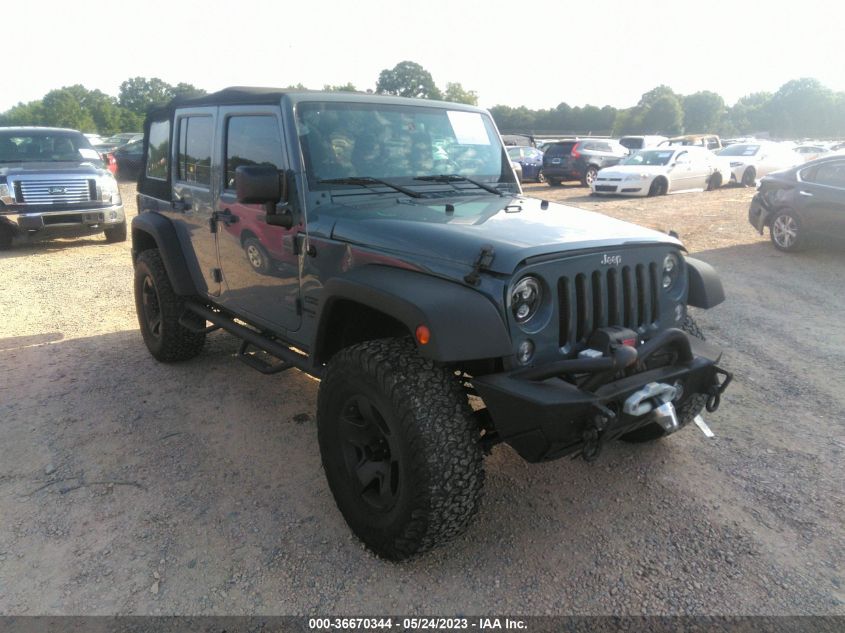 2015 JEEP WRANGLER UNLIMITED SPORT - 1C4BJWDG9FL774187