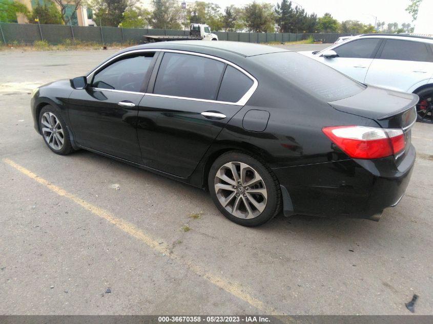 2015 HONDA ACCORD SEDAN SPORT - 1HGCR2F54FA020192