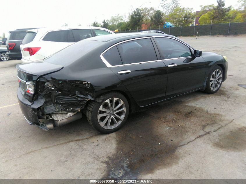 2015 HONDA ACCORD SEDAN SPORT - 1HGCR2F54FA020192