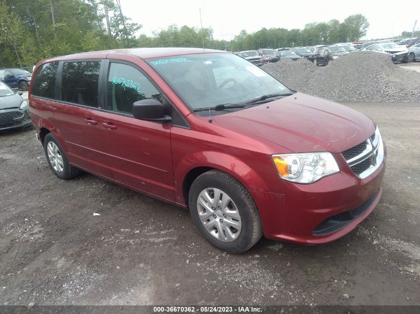 2014 DODGE GRAND CARAVAN SE - 2C4RDGBG4ER316349
