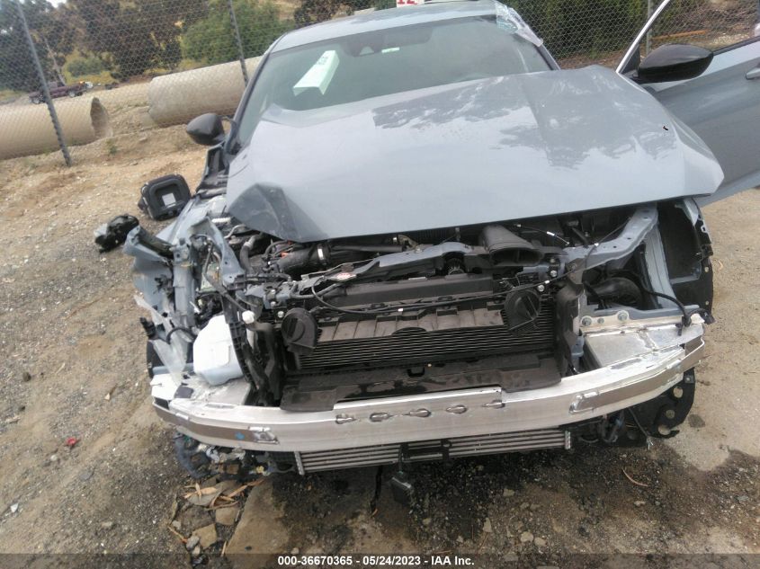 2022 HONDA ACCORD SEDAN SPORT - 1HGCV1F39NA099572