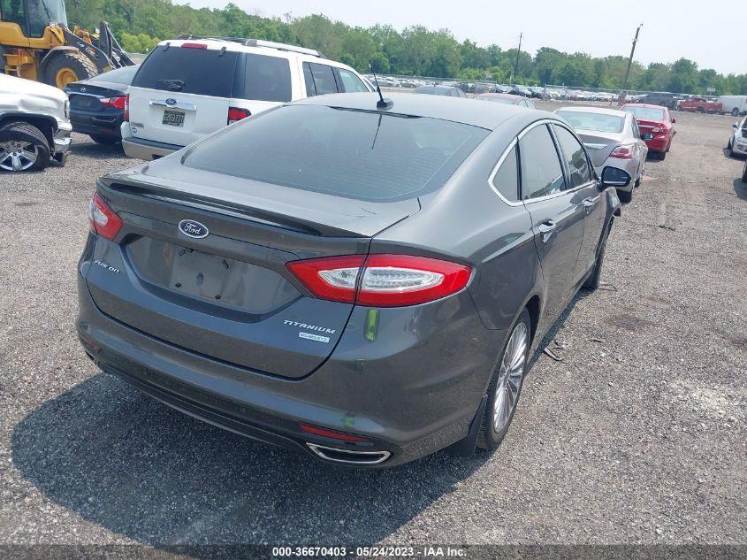 2016 FORD FUSION TITANIUM - 3FA6P0K98GR210119