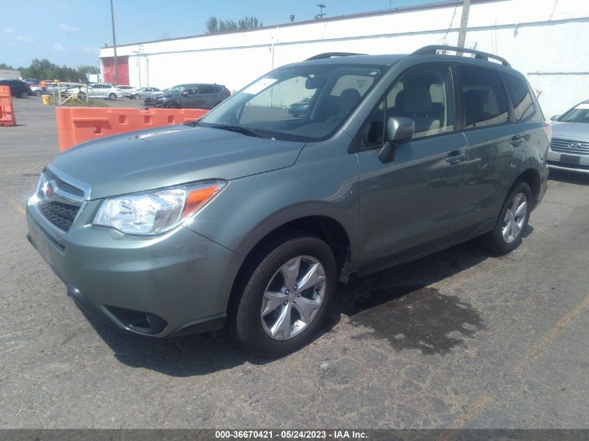 2016 SUBARU FORESTER 2.5I PREMIUM - JF2SJADC1GH567380