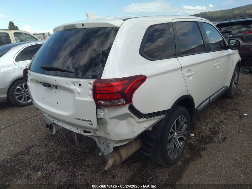 2017 MITSUBISHI OUTLANDER SE - JA4AZ3A37HZ035379
