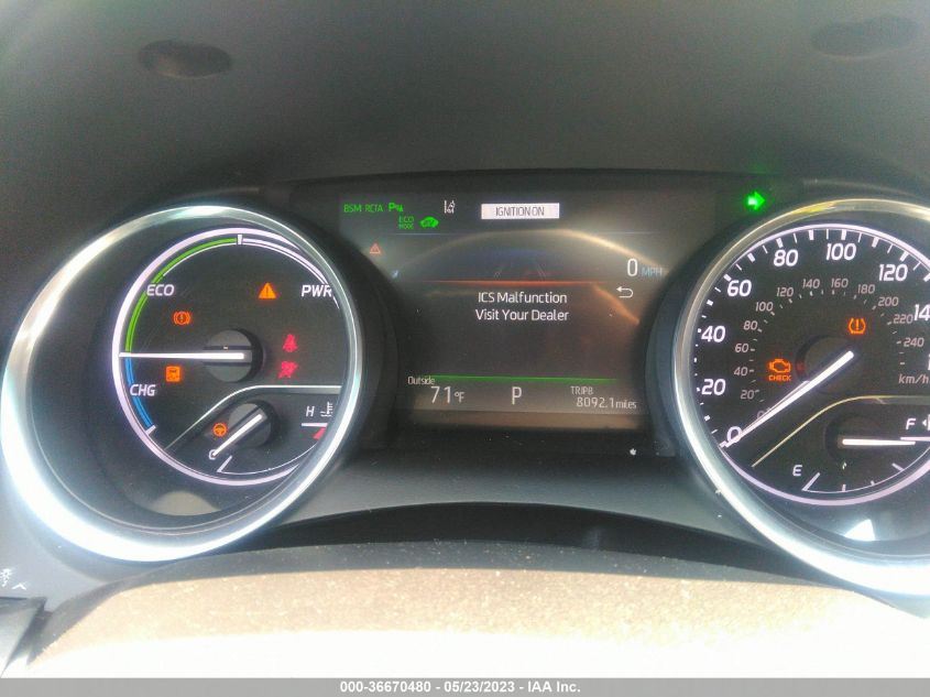 2018 TOYOTA CAMRY HYBRID - 4T1B21HK8JU002325