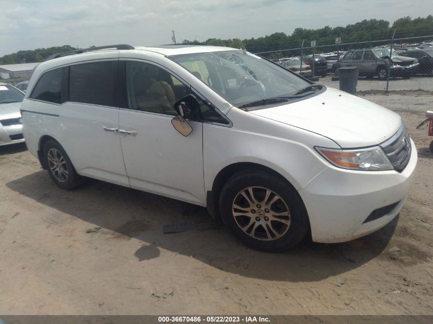 2013 HONDA ODYSSEY EX-L - 5FNRL5H65DB048170