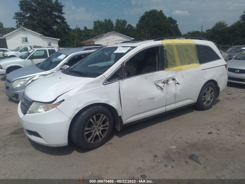 2013 HONDA ODYSSEY EX-L - 5FNRL5H65DB048170