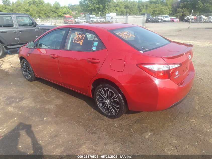 2015 TOYOTA COROLLA S - 2T1BURHEXFC232783