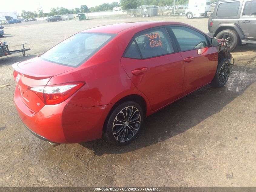 2015 TOYOTA COROLLA S - 2T1BURHEXFC232783