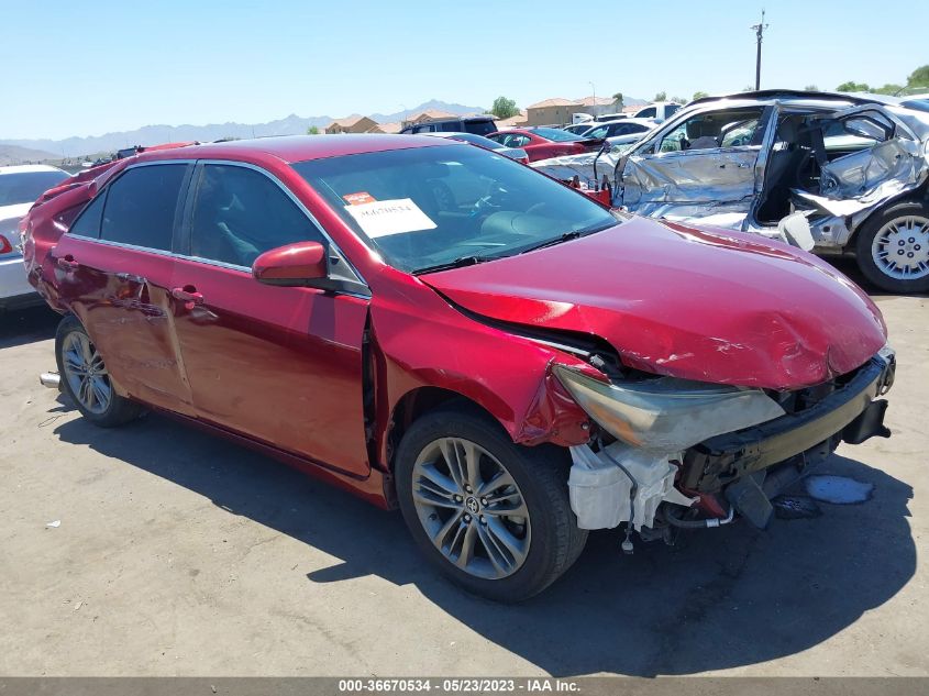 2016 TOYOTA CAMRY XLE/SE/LE/XSE - 4T1BF1FK7GU508826