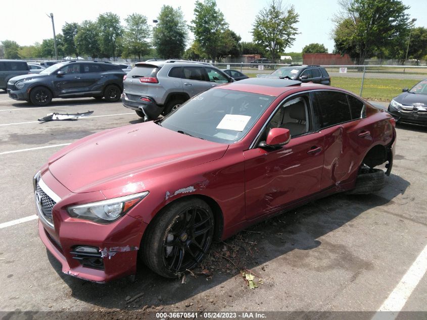 2015 INFINITI Q50 SPORT - JN1BV7AR3FM393321