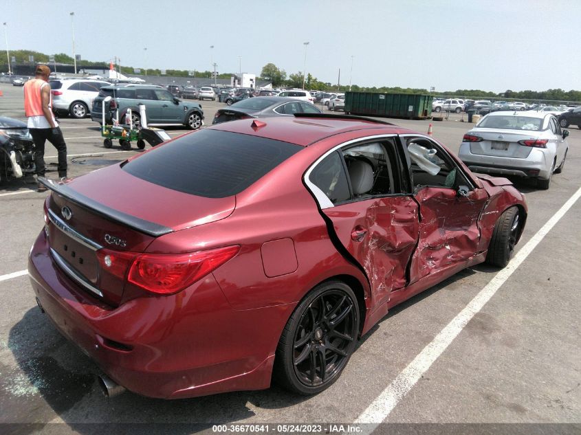 2015 INFINITI Q50 SPORT - JN1BV7AR3FM393321