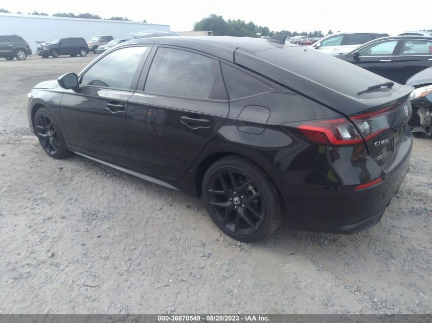 2023 HONDA CIVIC HATCHBACK SPORT - 19XFL2H85PE000102
