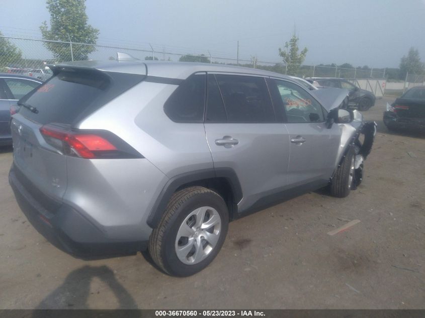 VIN 2T3F1RFV3NC321470 2022 TOYOTA RAV4 no.4