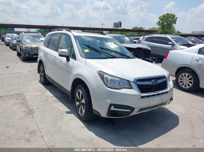 2018 SUBARU FORESTER PREMIUM - JF2SJAEC2JH492890