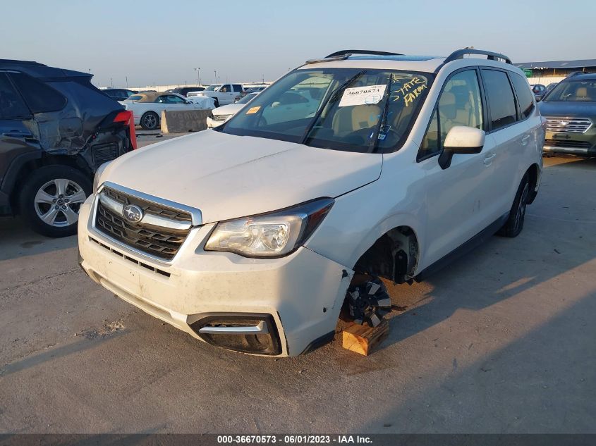 2018 SUBARU FORESTER PREMIUM - JF2SJAEC2JH492890