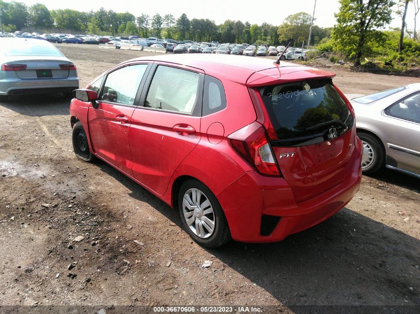 2016 HONDA FIT LX - JHMGK5H58GX009373