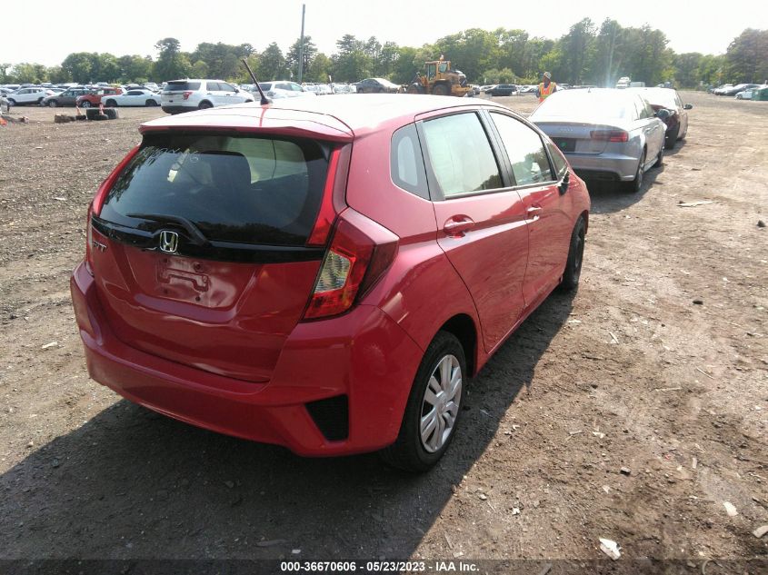 2016 HONDA FIT LX - JHMGK5H58GX009373