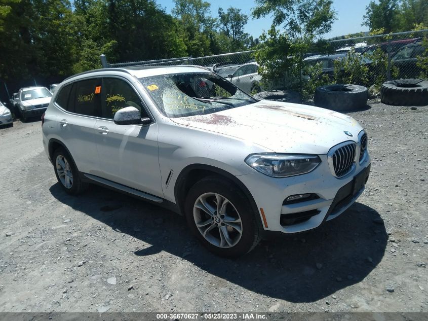 2020 BMW X3 XDRIVE30I - 5UXTY5C08L9D58916