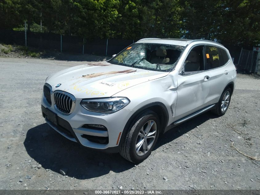 2020 BMW X3 XDRIVE30I - 5UXTY5C08L9D58916