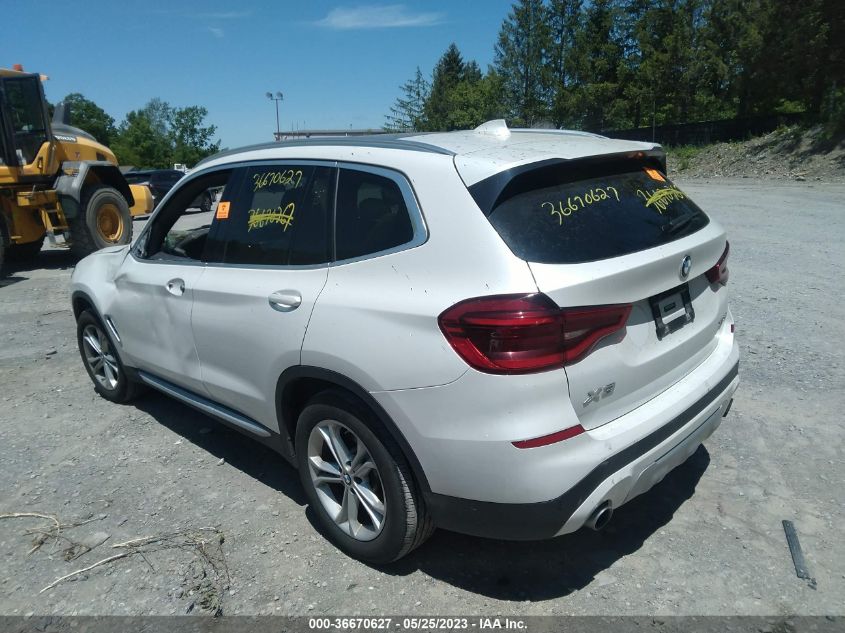 2020 BMW X3 XDRIVE30I - 5UXTY5C08L9D58916