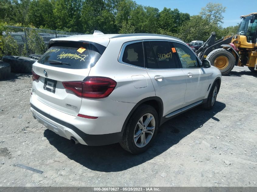 2020 BMW X3 XDRIVE30I - 5UXTY5C08L9D58916