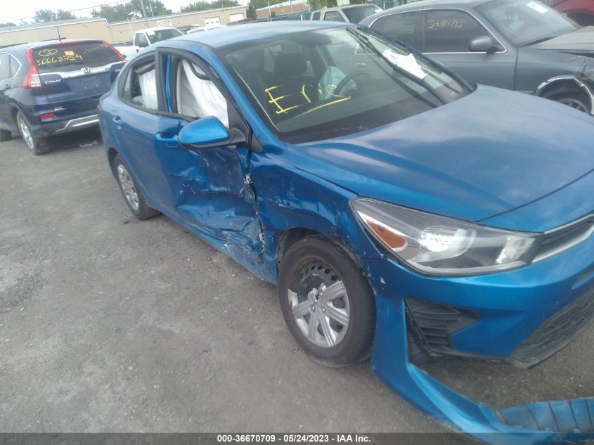 2021 KIA RIO S - 3KPA24AD6ME429986