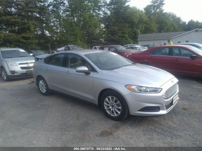 2016 FORD FUSION S - 1FA6P0G78G5123878