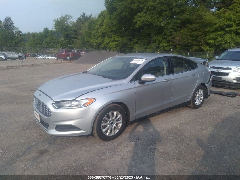 2016 FORD FUSION S - 1FA6P0G78G5123878