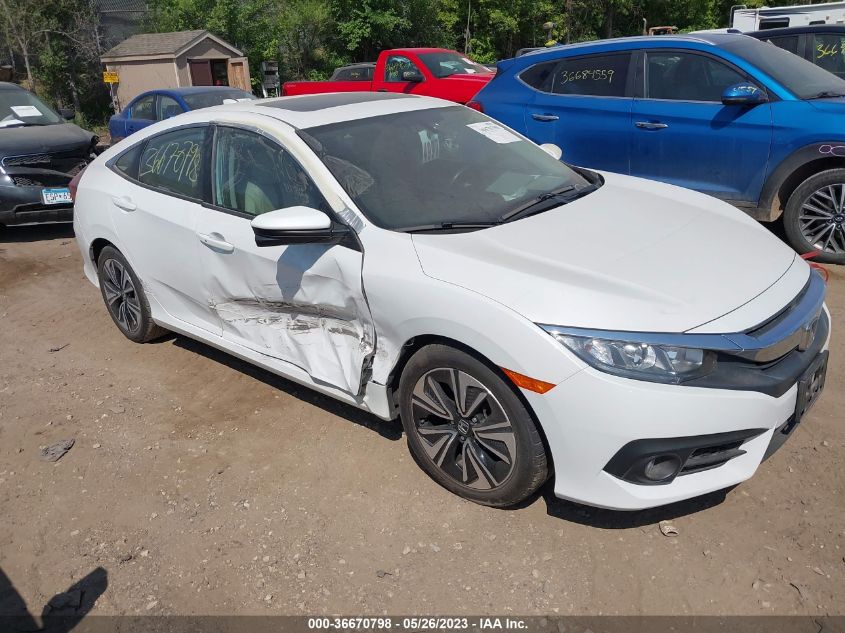 2017 HONDA CIVIC SEDAN EX-L - 19XFC1F75HE026835