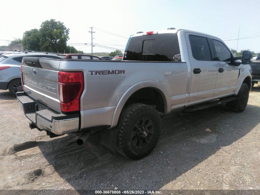 2020 FORD SUPER DUTY F-250 SRW XL/XLT/LARIAT - 1FT7W2BN1LEE92904
