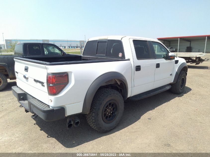 2013 FORD F-150 SVT RAPTOR - 1FTFW1R68DFB37650