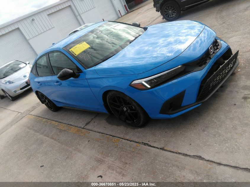 2022 HONDA CIVIC HATCHBACK SPORT - 19XFL2H88NE012905
