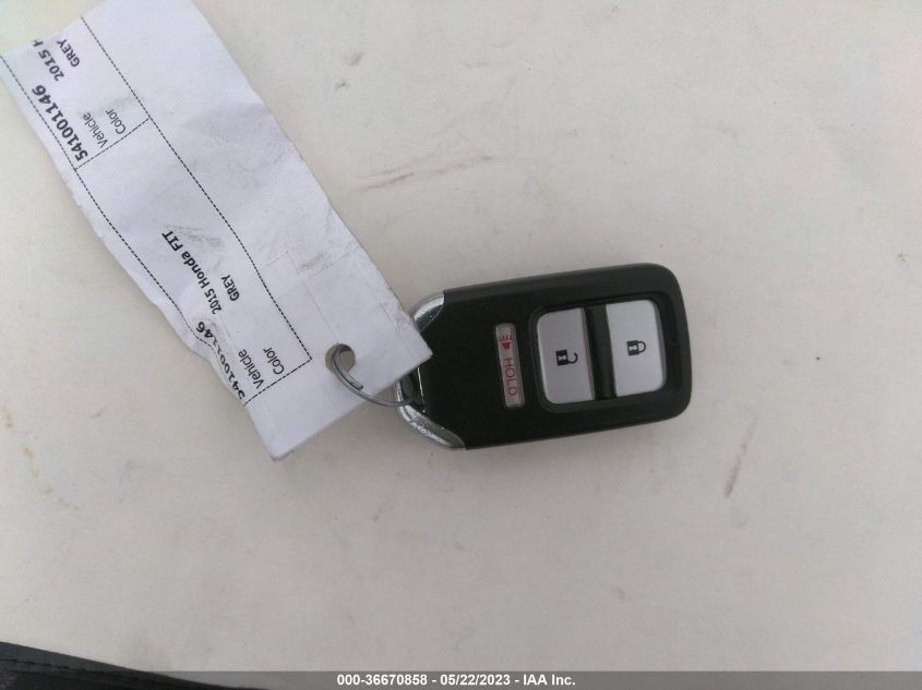 2015 HONDA FIT EX-L/EX - 3HGGK5H89FM717424