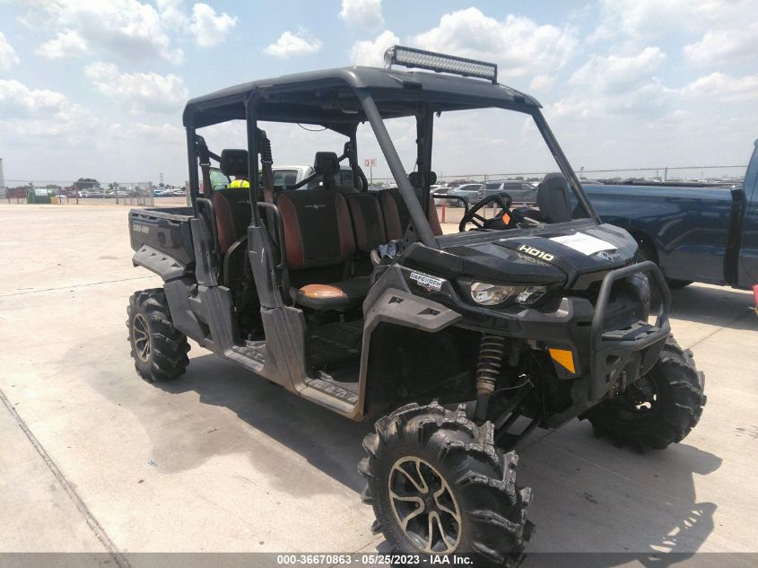 2018 CAN-AM DEFENDER MAX LONE STAR HD10 - 3JBURAP4XJK000722